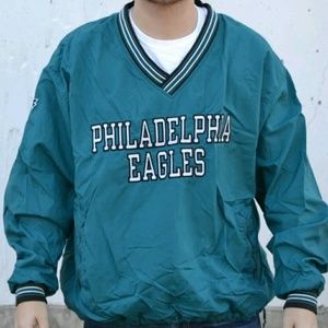 Vintage Philadelphia Eagles Windbreaker NFL XL